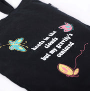 Heads In The Clouds Tote Bag