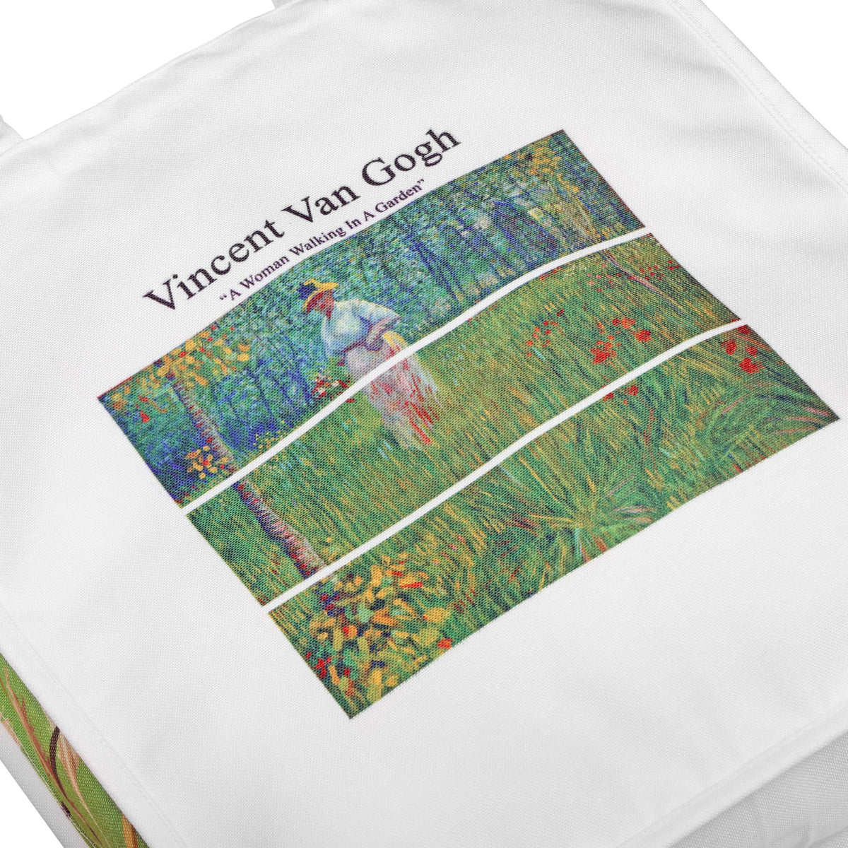 Vincent Van Gogh’s ‘A Woman Walking In A Garden’ Tote Bag