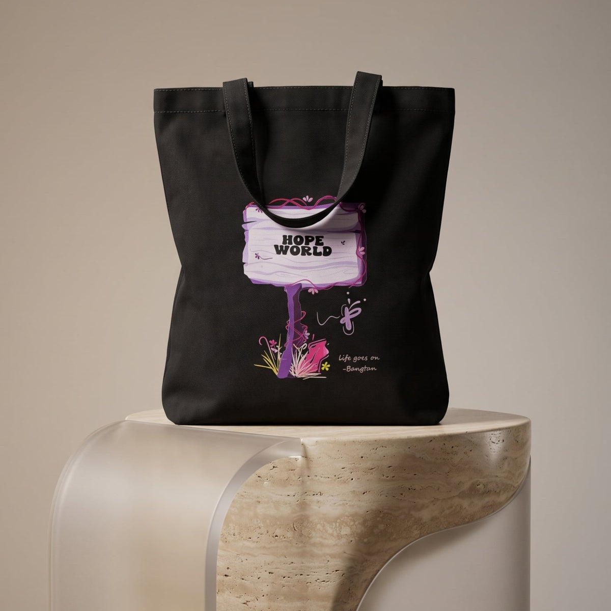 Hope World (BTS) Tote Bag