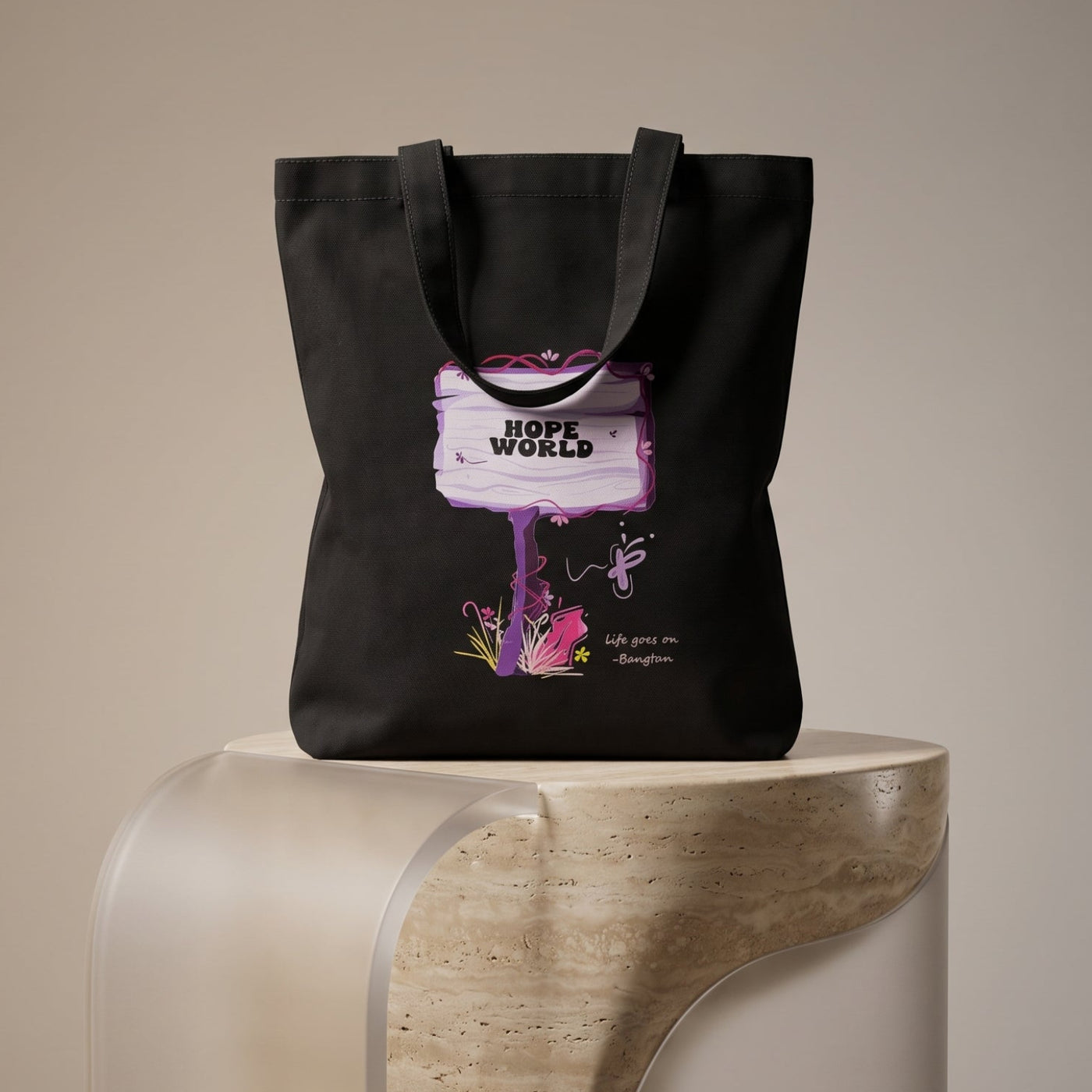 Hope World (BTS) Tote Bag