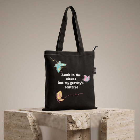 Uptown Folks Heads In The Clouds Tote Bag