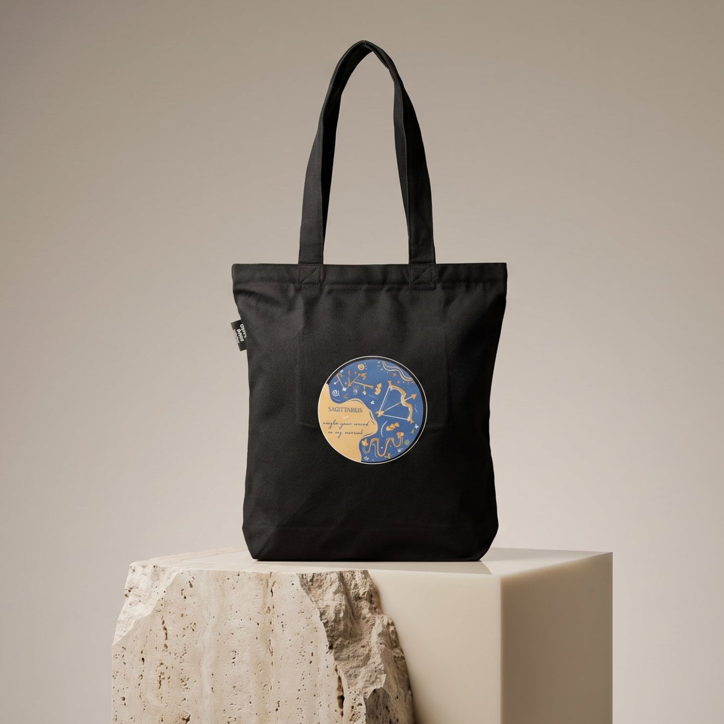 Sagittarius Zodiac Tote Bag