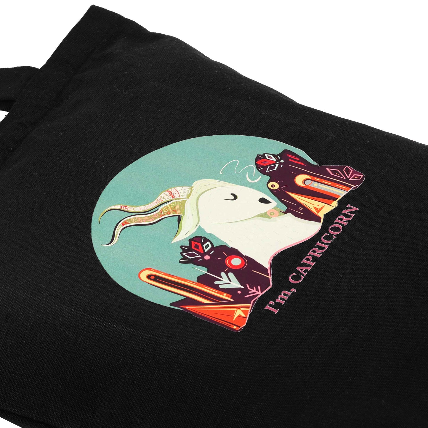 Capricorn Zodiac Tote Bag