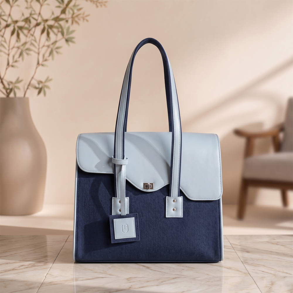 The Power Move Blue Tote Bag