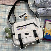 White Crossbody Unisex Bag