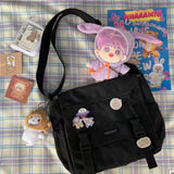Black Crossbody Unisex Bag
