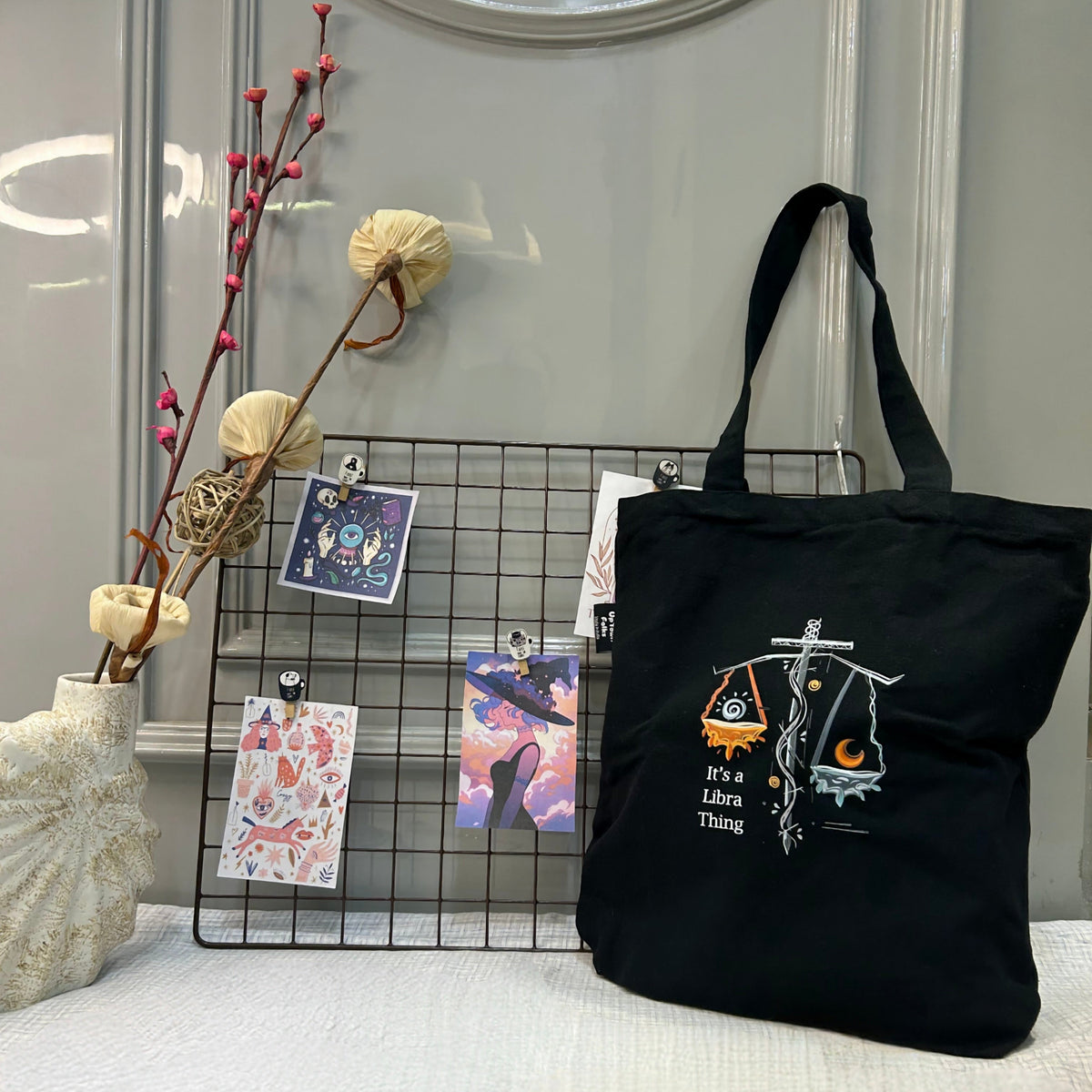 Libra Zodiac Tote Bag