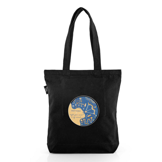 Sagittarius Zodiac Tote Bag